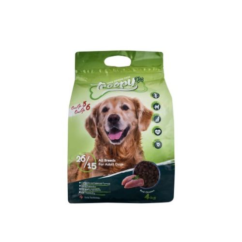 Troopy Adult Dog Dry Food 26/15 with Chicken 4kg
