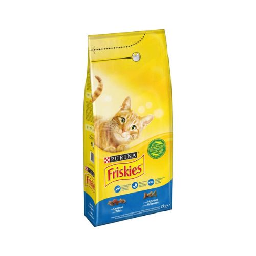 Friskies Dry Food Salmon For Adult Cat 2kg