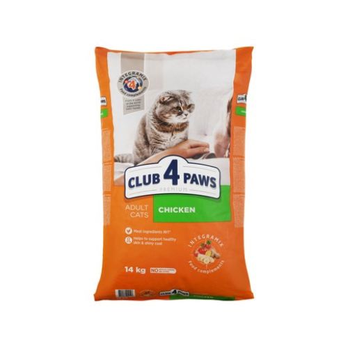 Club 4 Paws Adult Cat Dry Food with Chicken14kg
