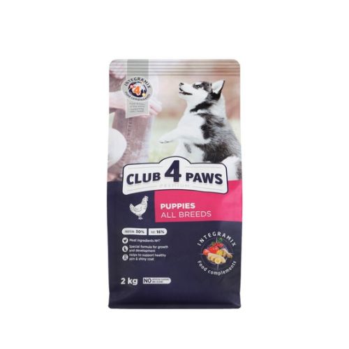 Club 4 Paws Dry Food for Puppies with Chicken 2kg
