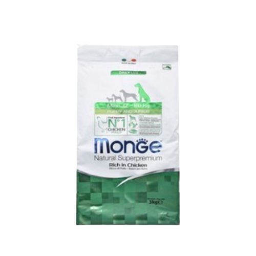 Monge Puppy And Junior Chicken 3Kg