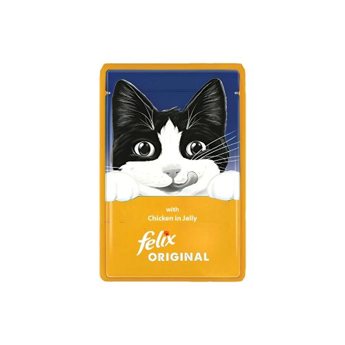 Felix Original Chicken In Jelly Pouch 100g