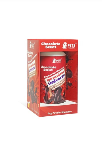 Pets Republic Dry Powder Shampoo Chocolate 500g