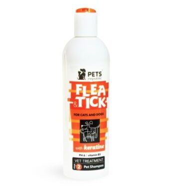 Pets Republic Flea & Tick Shampoo Keratin for Cats & Dogs 500 ml