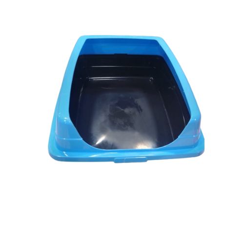 Rectangular Litter Box With Black Base