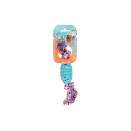Soleil Cotton Rope Dog Chew Toy Pink & Purple