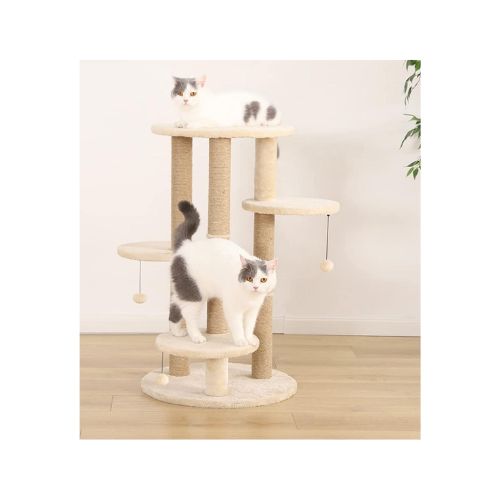Cat Tree & Scratcher House (30×70cm)