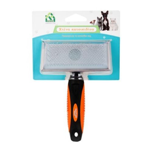 Nanbeal Large Soft Slicker Brush for Pets - Blue