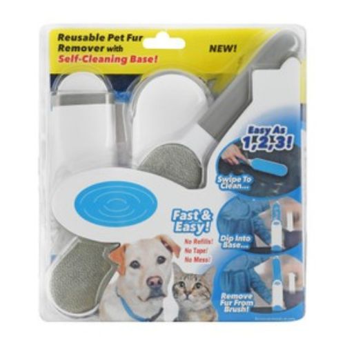 Hurricane Pet Fur Wizard - with Self-Cleaning Base