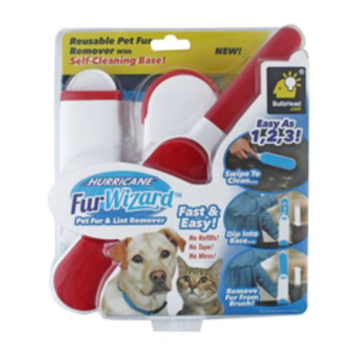 Hurricane Pet Fur Wizard - with Self-Cleaning Base
