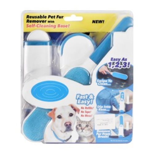 Hurricane Pet Fur Wizard - with Self-Cleaning Base