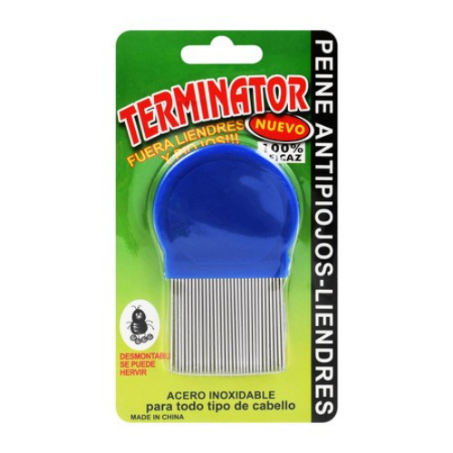 Terminator Stainless Steel Pet Hair Comb - Colorful