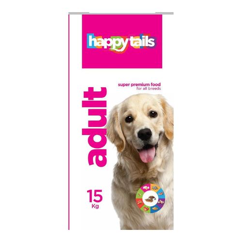 Happy Tails Adult Dog Dry Food 15Kg