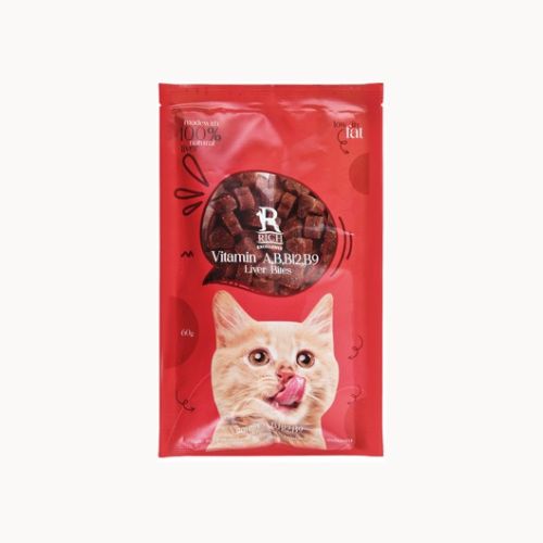 Rich Cat Treats with Liver & Vitamins 60g