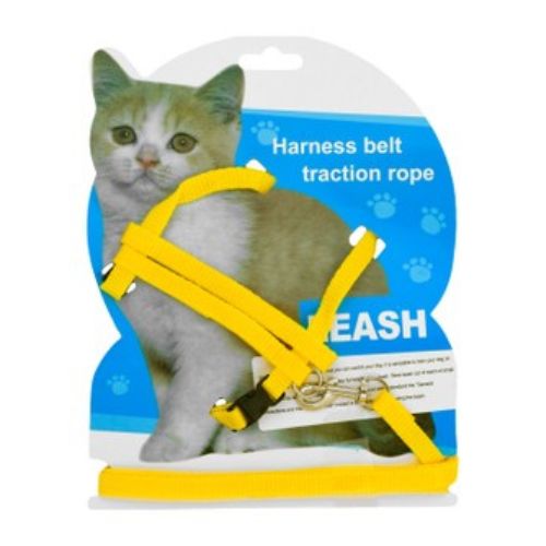 Doggyz Adjustable Cat Harness with Leash