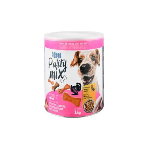Orgo Party Mix Super Treats for Adult Dogs Salmon Flavor 1 Year+
