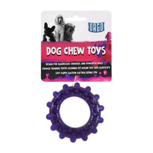 Orgo Gear-Shaped Dog Chew Toy