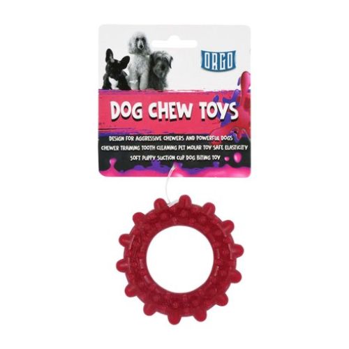 Orgo Gear-Shaped Dog Chew Toy