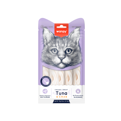 Wanpy Creamy Treat Tuna and Crab
