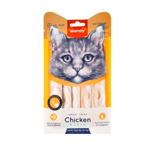 Wanpy Creamy Treat Chicken and Crab