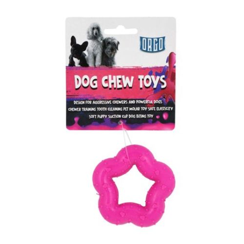 Orgo Star-Shaped Dog Chew Toy