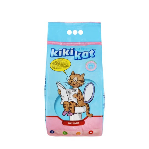 Kiki Kat Clumping Cat Litter Baby Powder Scent 20L