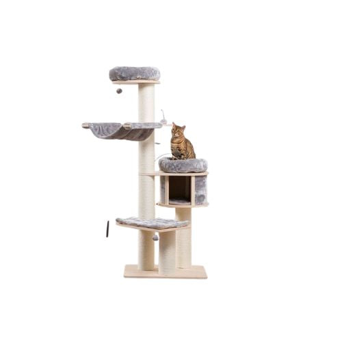 Cat Scratching Tree for Indoor Cats for Climbing Playing and Relaxation