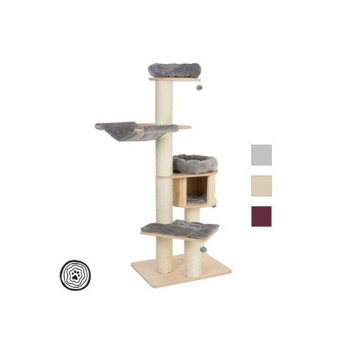 Cat Scratching Tree for Indoor Cats for Climbing Playing and Relaxation