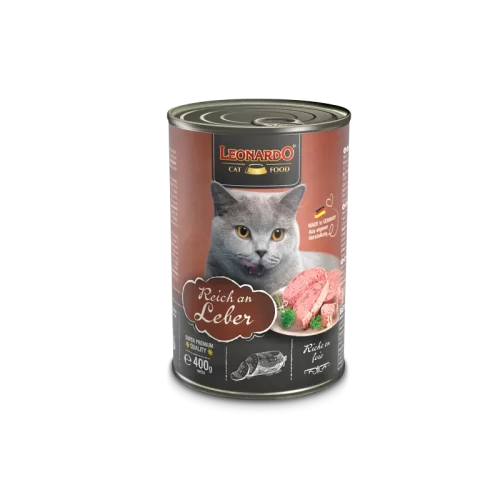 Leonardo Wet food for adult with Liver
