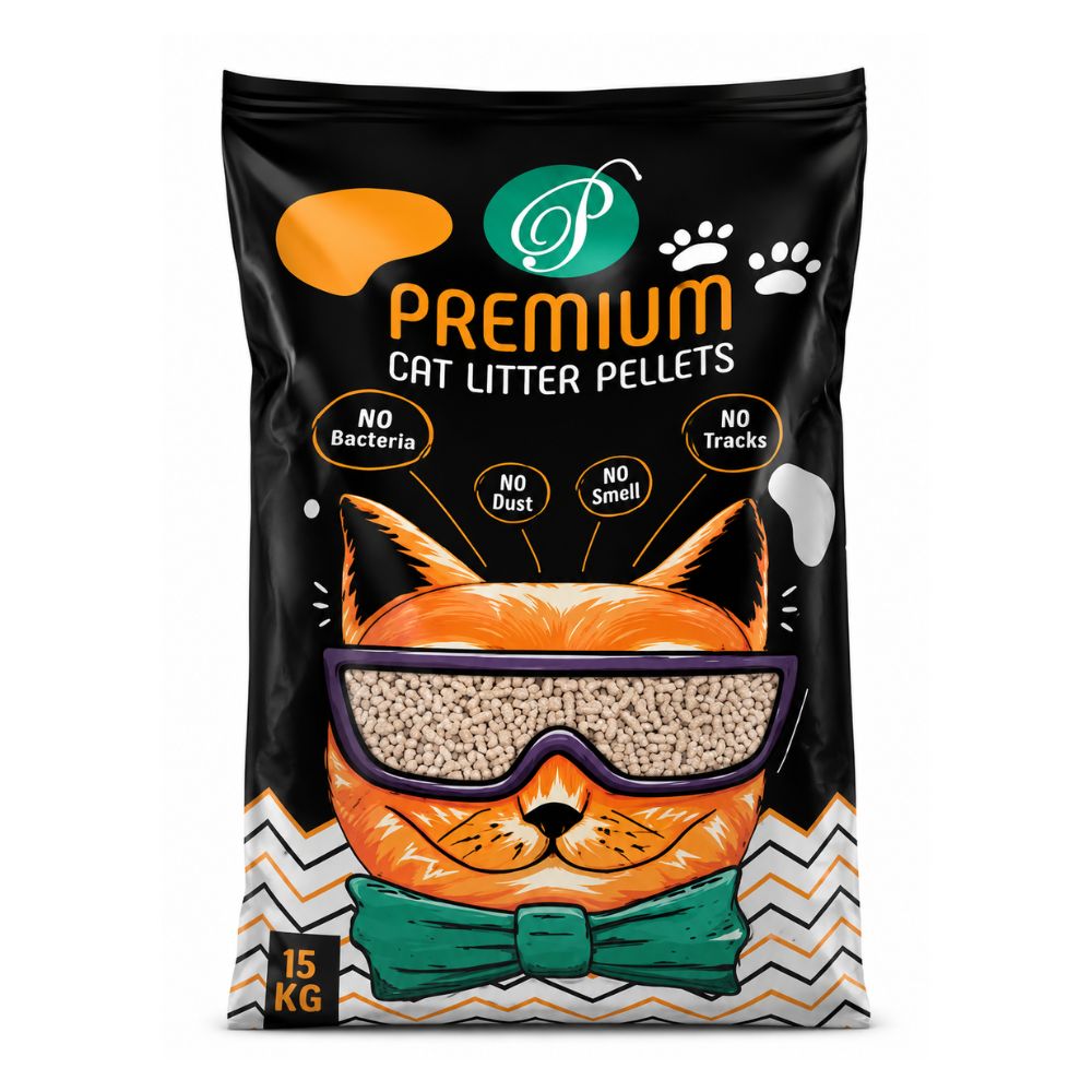 Premium Cat Litter Granules 15 kg