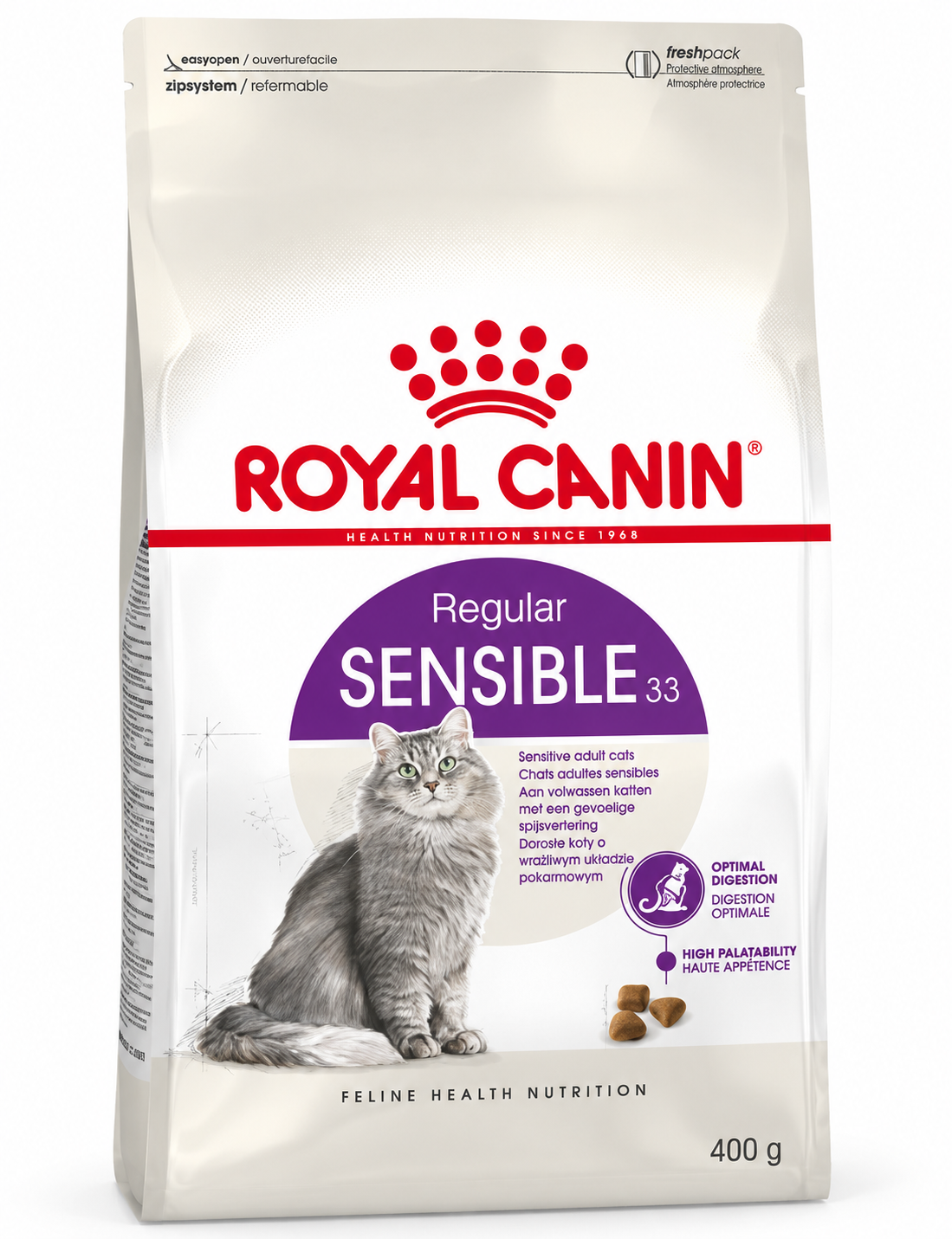 Royal Canin Sensible 33 Dry Food for Sensitive Adult Cats  400g