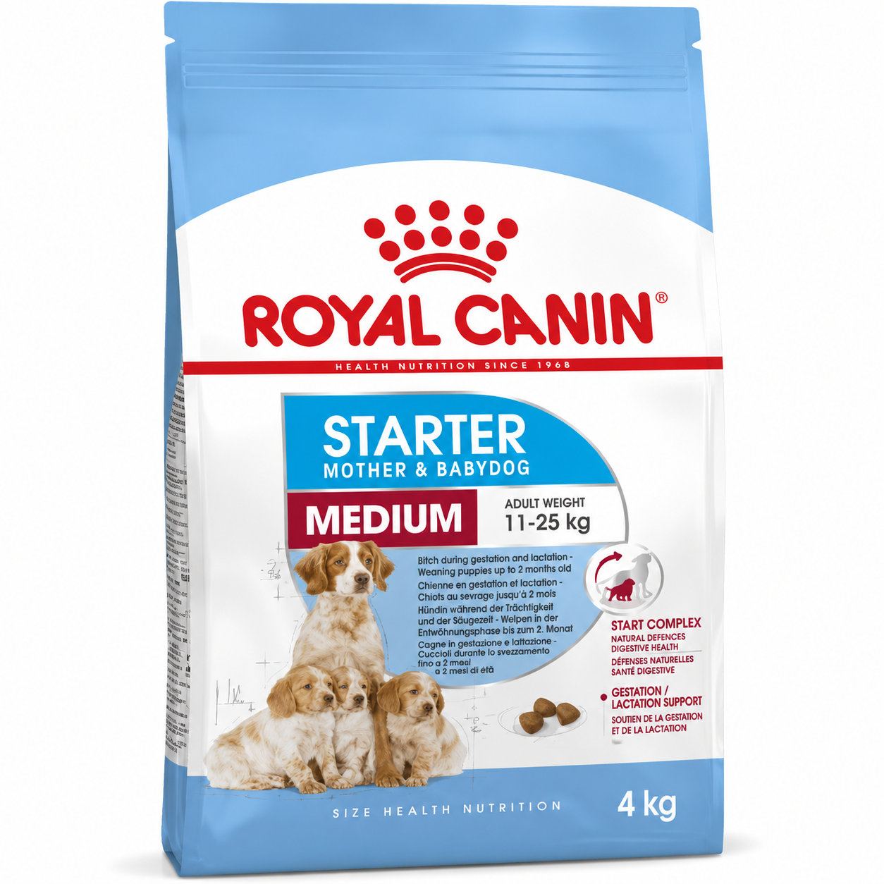 Royal Canin Medium Starter Mother & Babydog Dry Dog Food 4kg