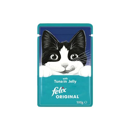 Felix Original Tuna In Jelly Pouch 100g