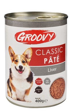 Groovy Dog Pate Liver 400g