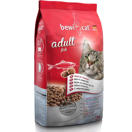 Bewi Cat Dry food With Fish 1kg