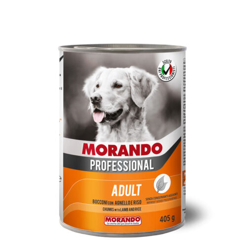 Morando Professional Adult dogs Pate with Lamb and Rice 400g