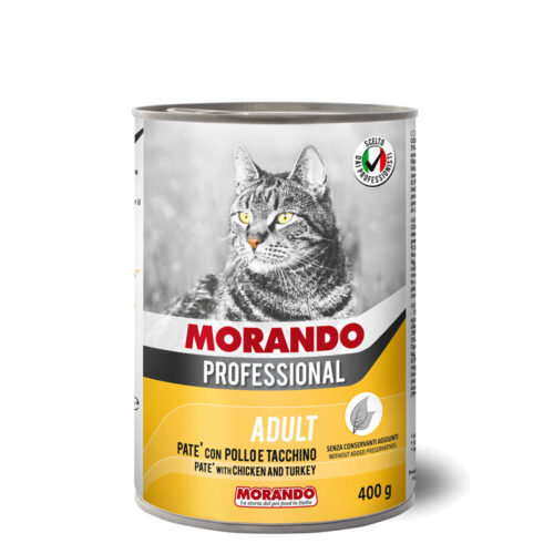 Morando Professional Adult Pate with Chicken and Turkey 400g