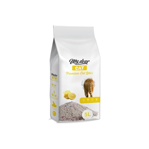 My Dear Collection Dark Cat Litter Lemon Scent 5L