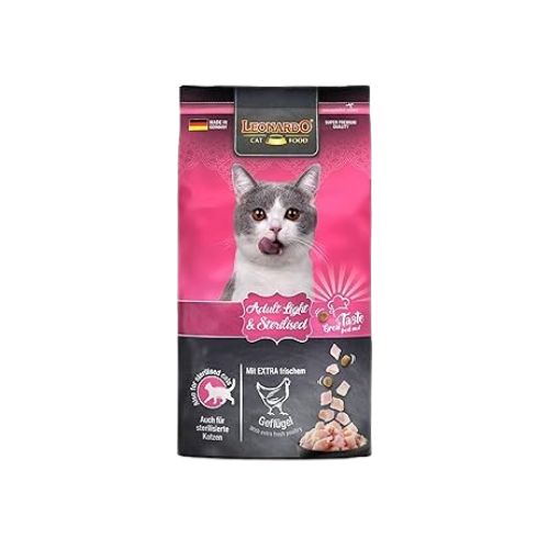 Leonardo Sterilised Dry Food For Adult Cats 1.8kg