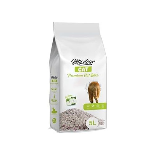 My Dear Cat Litter Dark Fast Collecting Scent Apple 5L