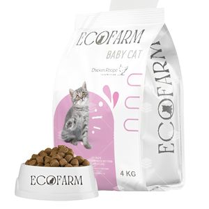 EcoFarm Dry Food with Chicken for adult Cat – 4kg