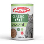 Groovy Classic Pate Adult Cat Wet Food Cans Chicken 400g