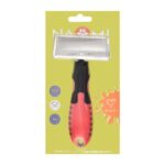 Naomi Pet Care Brush - Red and Black