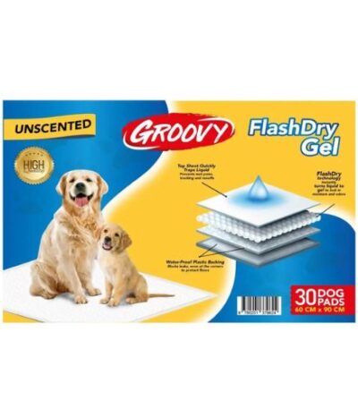 GROOVY unscented pads flash dry gel