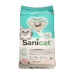Sani Cat Clumping Cat Litter Roze 8L