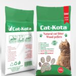 Cat Kota Clumping Wood Litter 15L
