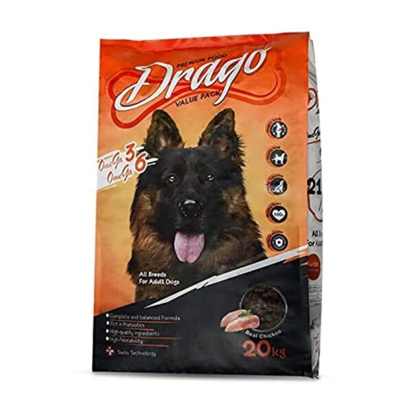 Drago Adult Dog Dry Food with Chicken 20Kg