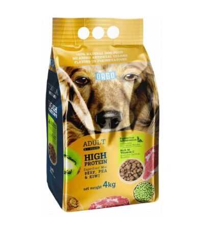 Orgo Adult Dog Dry Food with Beef 4Kg