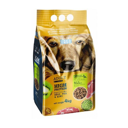 Orgo Adult Dog Dry Food with Beef 4Kg