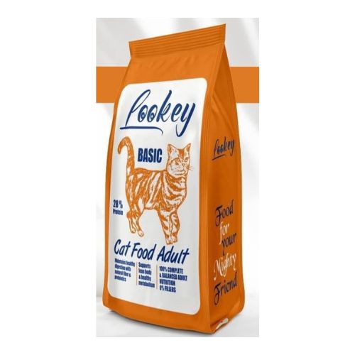 Lookey Basic Cat Dry Food 1kg